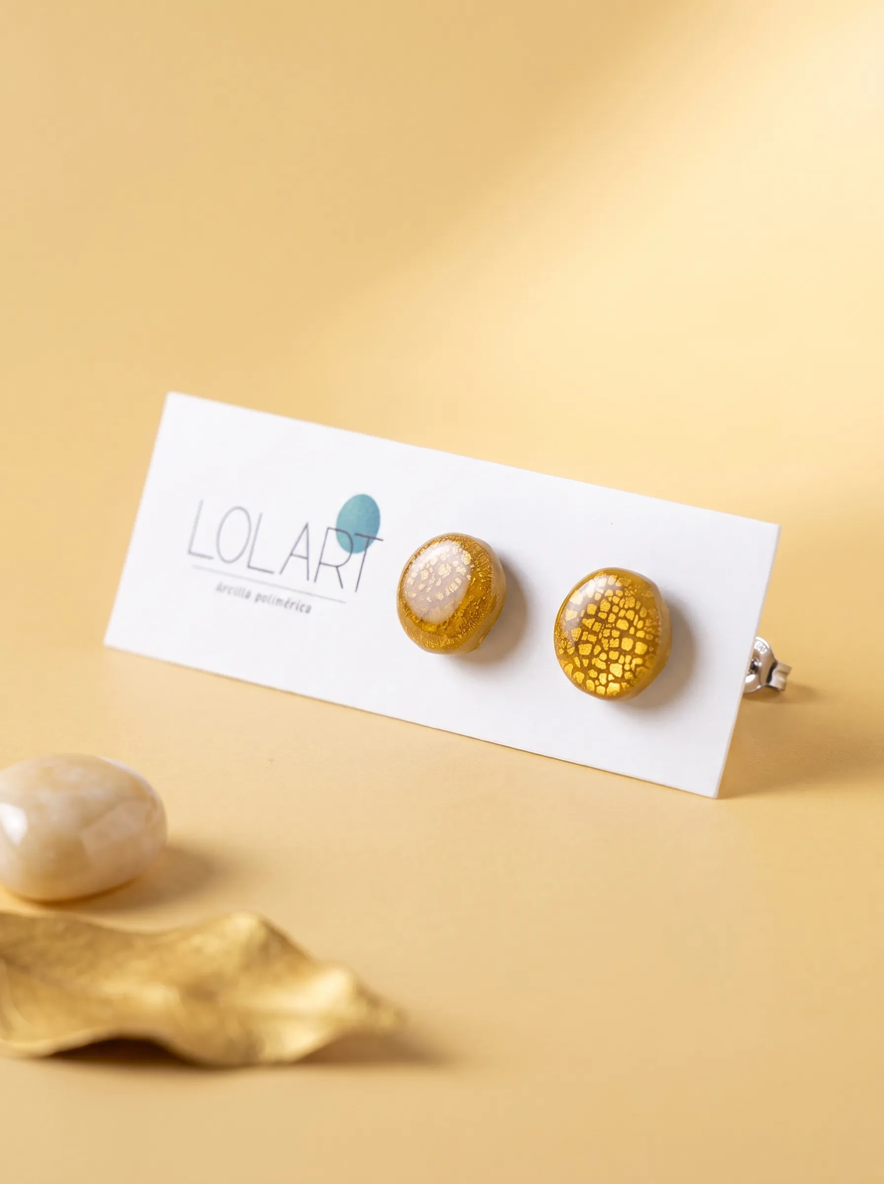 Stud Destellos de Oro